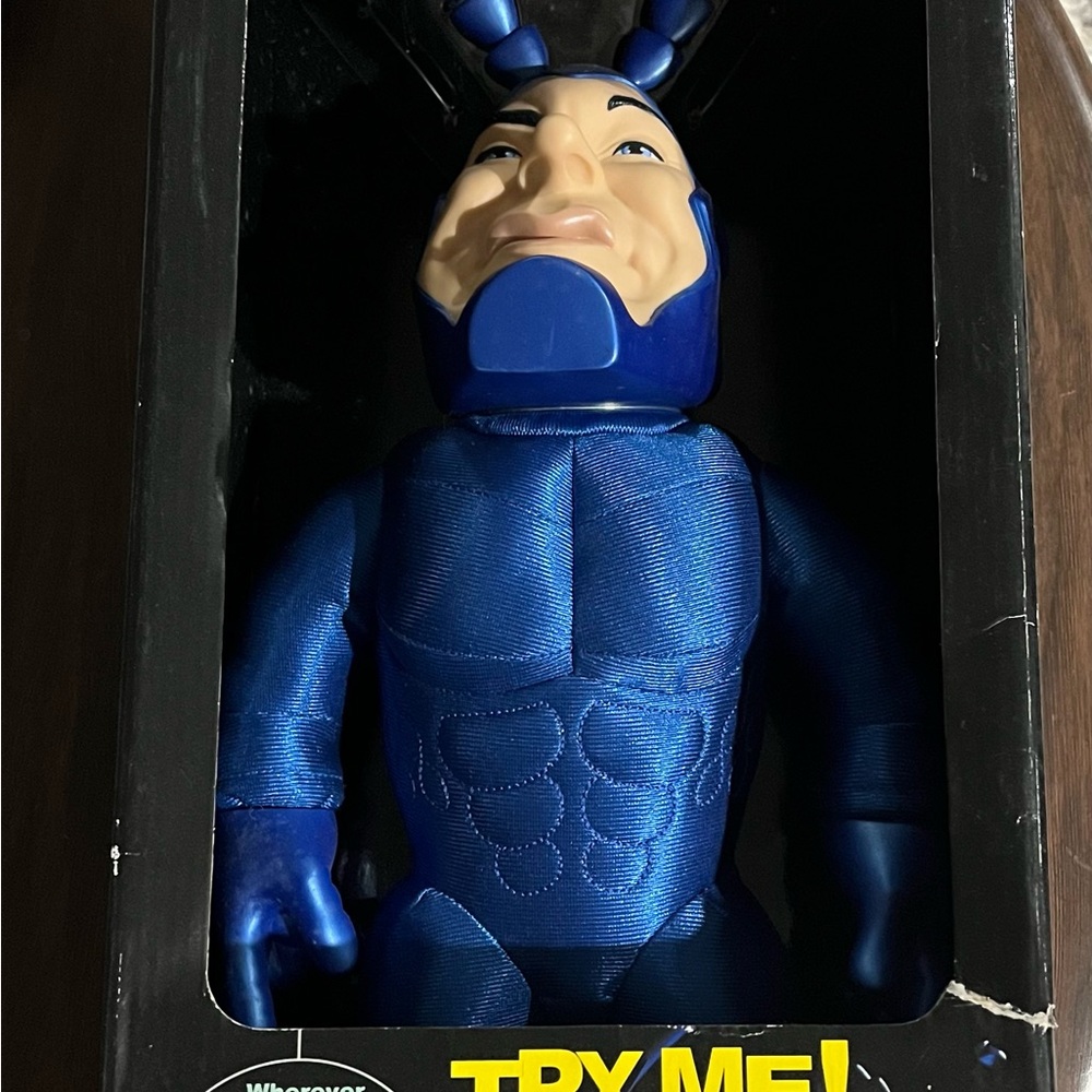 The Tick Live  Action Figure - voice of Patrick Warburten. NIB